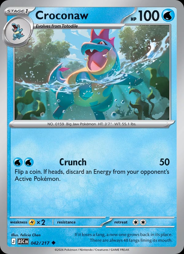 Croconaw card image