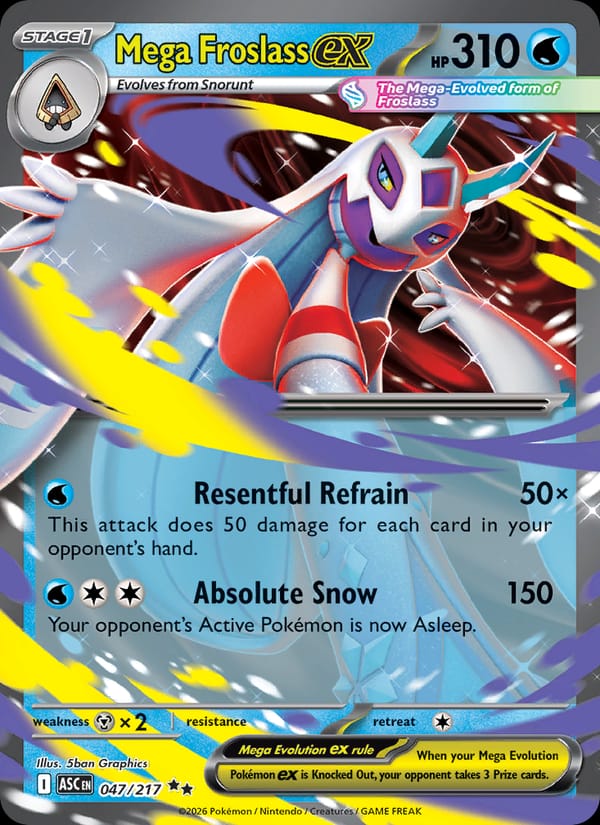 Mega Froslass ex card image