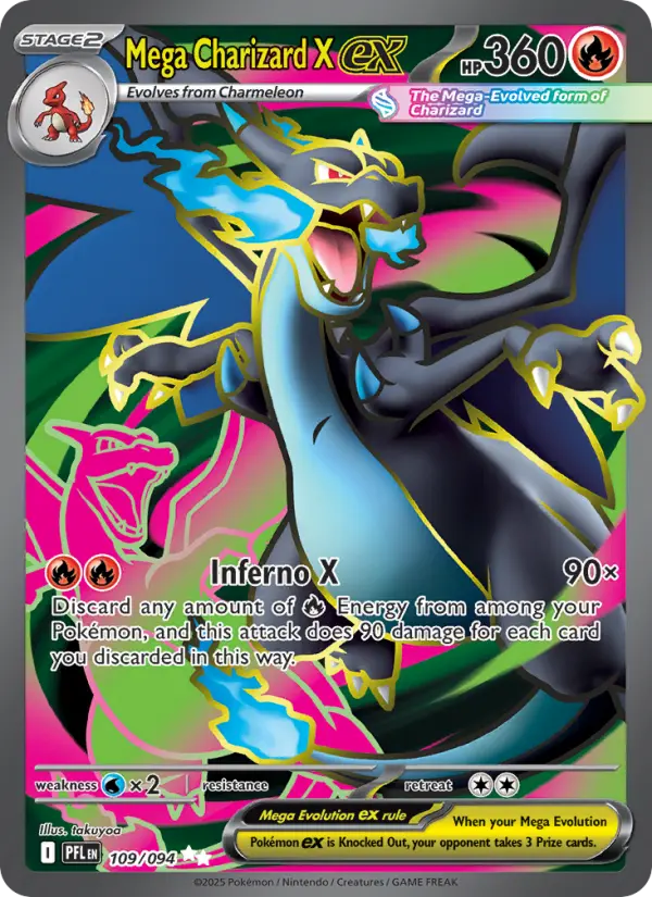 Mega Charizard X ex card image