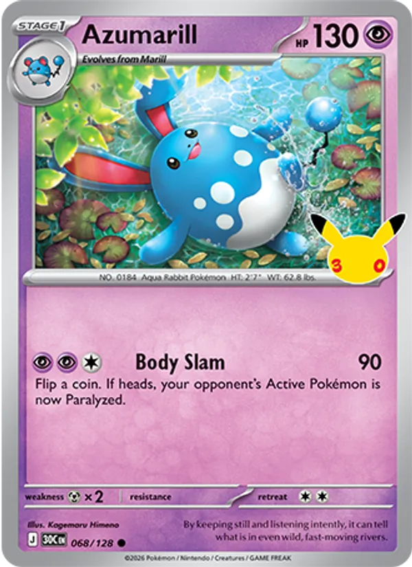 Azumarill card image