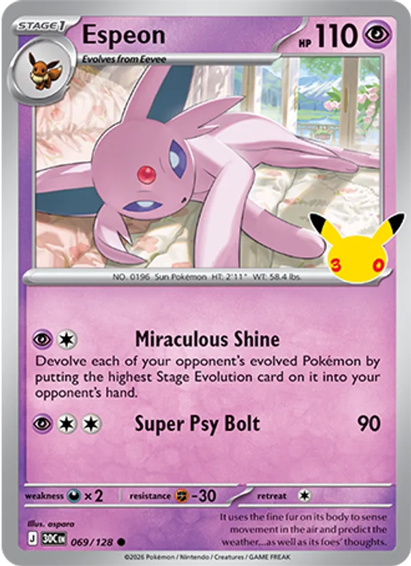 Espeon card image