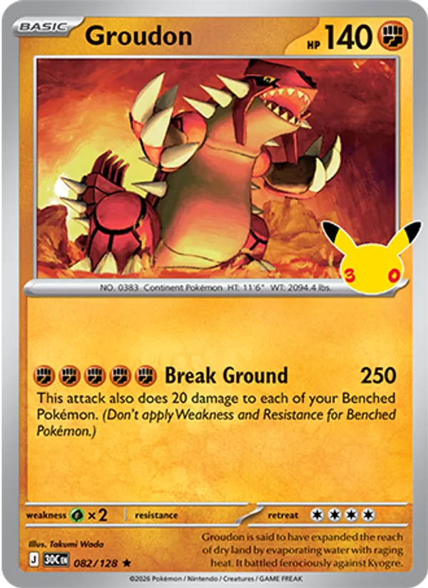 Groudon card image