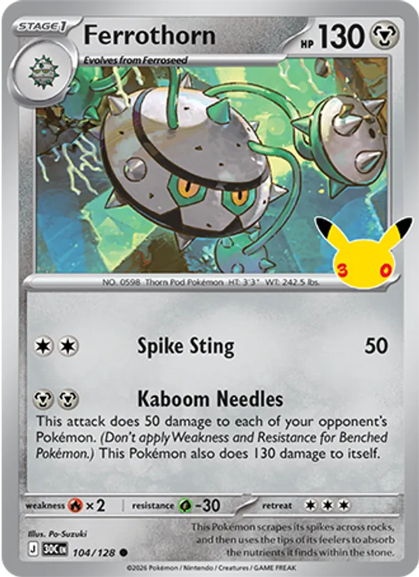 Ferrothorn card image