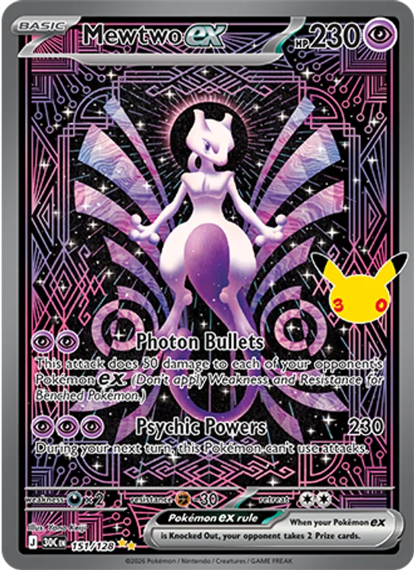 Mewtwo ex card image