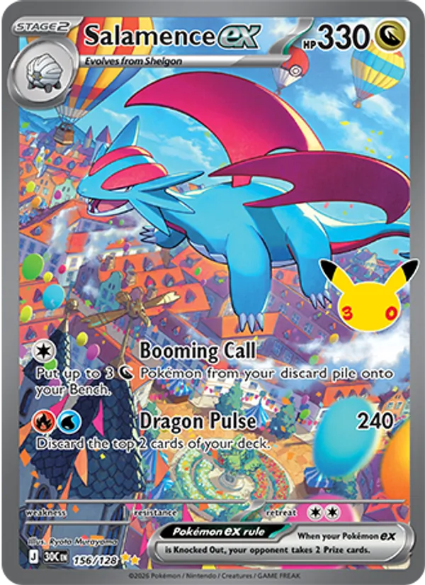 Salamence ex card image