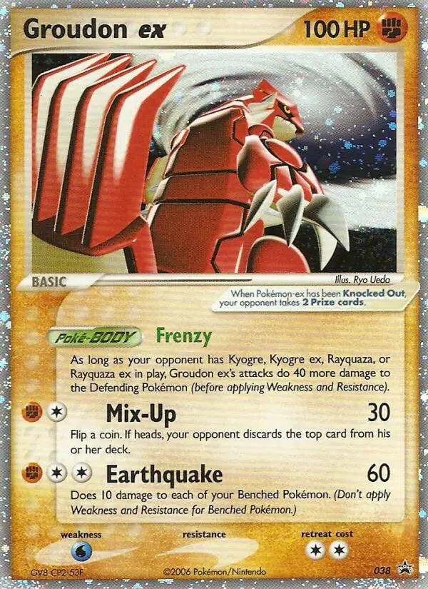 Groudon ex card image