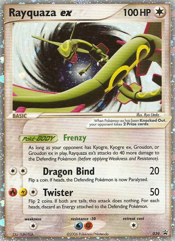 Rayquaza ex card image