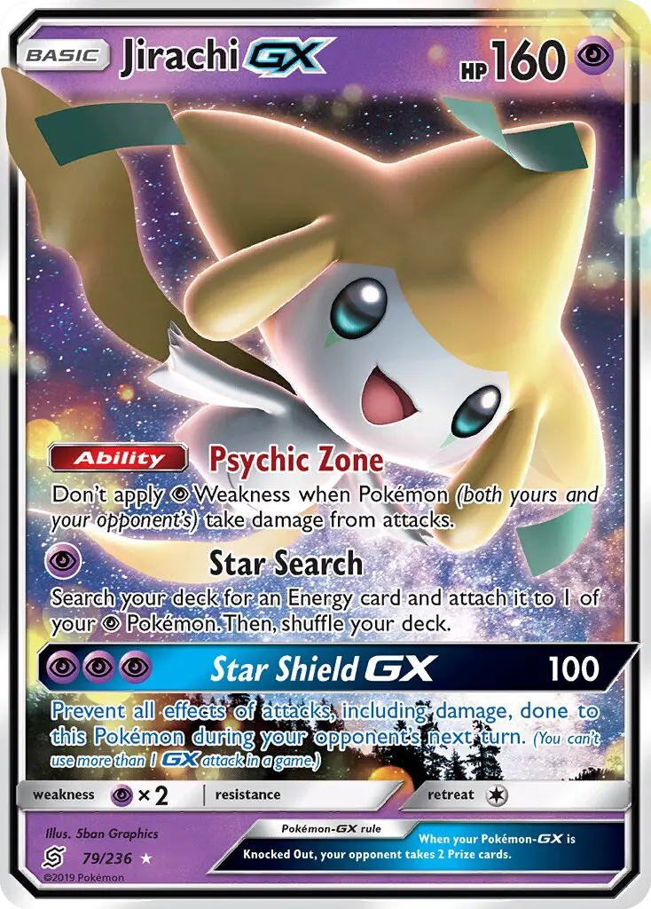 Jirachi GX card image