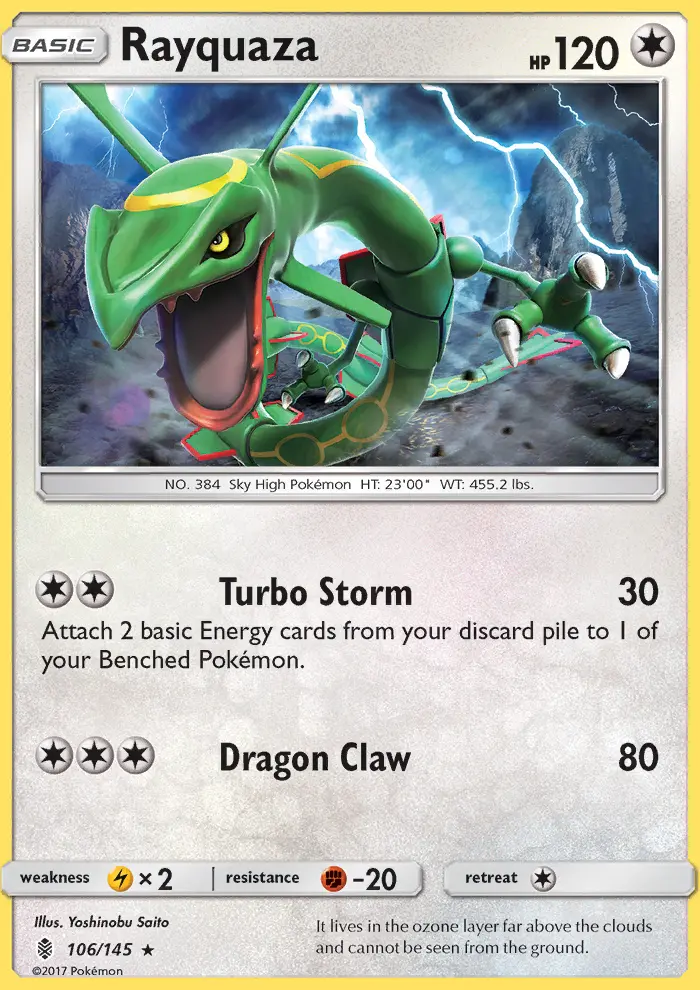 Rayquaza card image