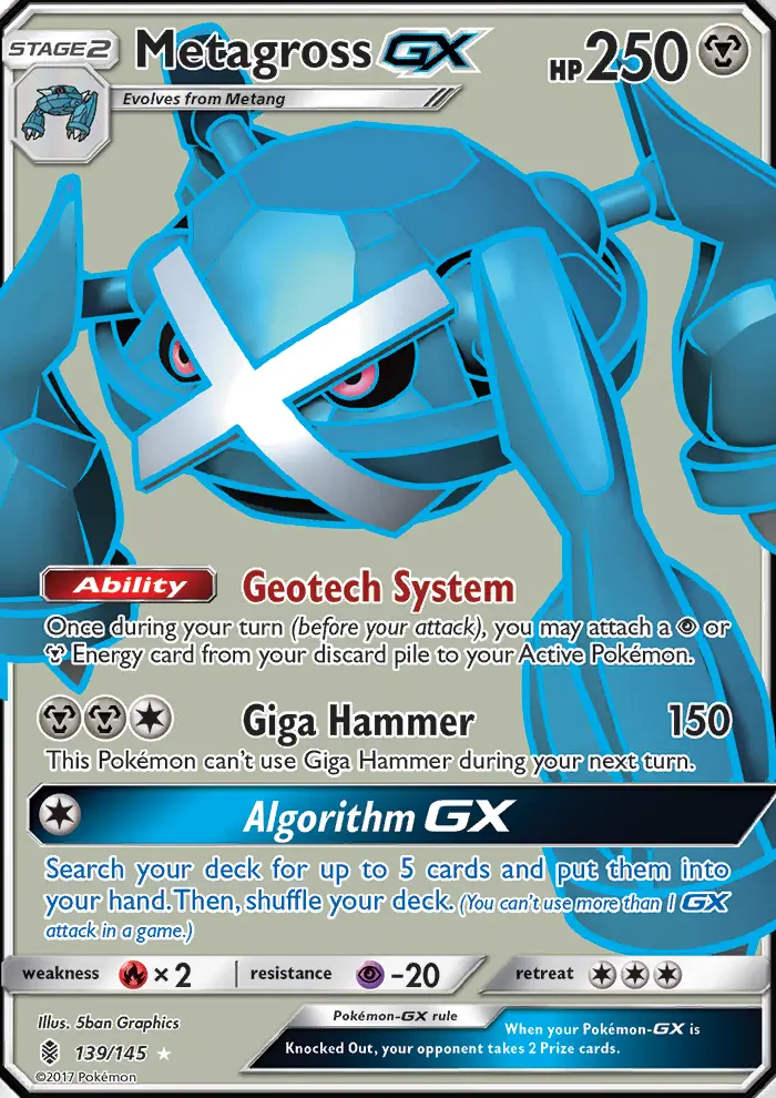 Metagross GX card image