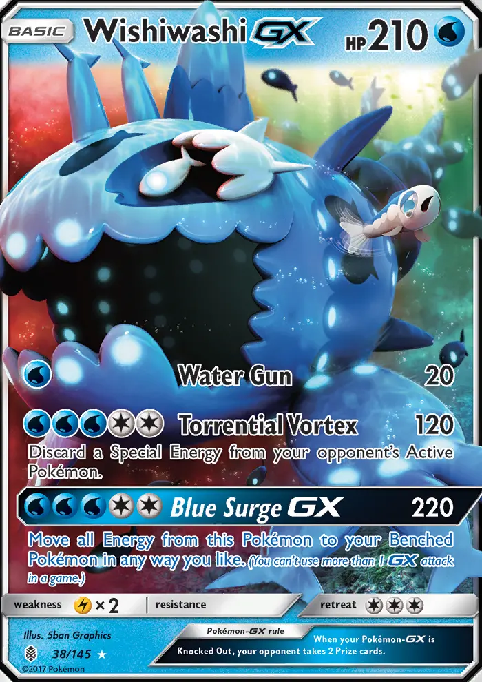 Wishiwashi GX card image