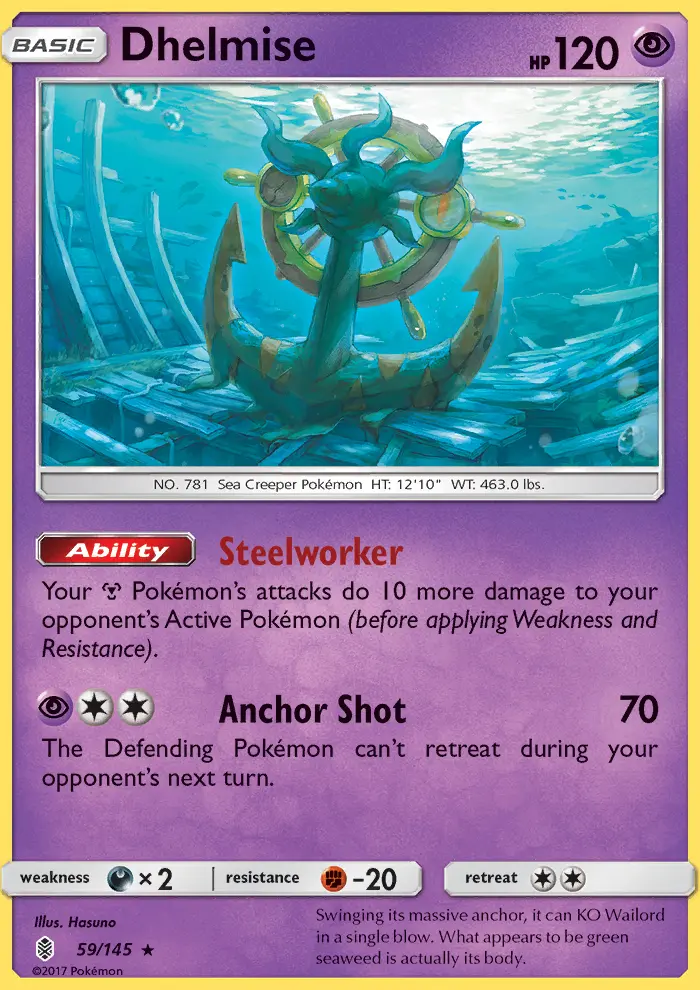 Dhelmise card image
