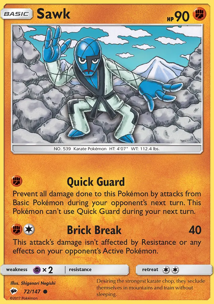Sawk card image