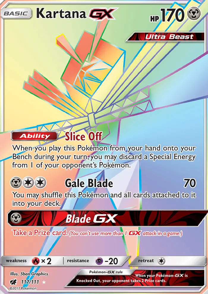 Kartana GX card image