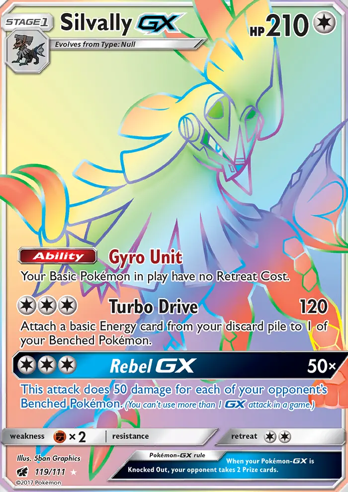 Silvally GX card image