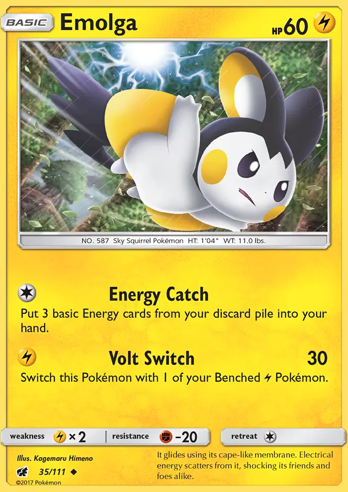 Emolga card image
