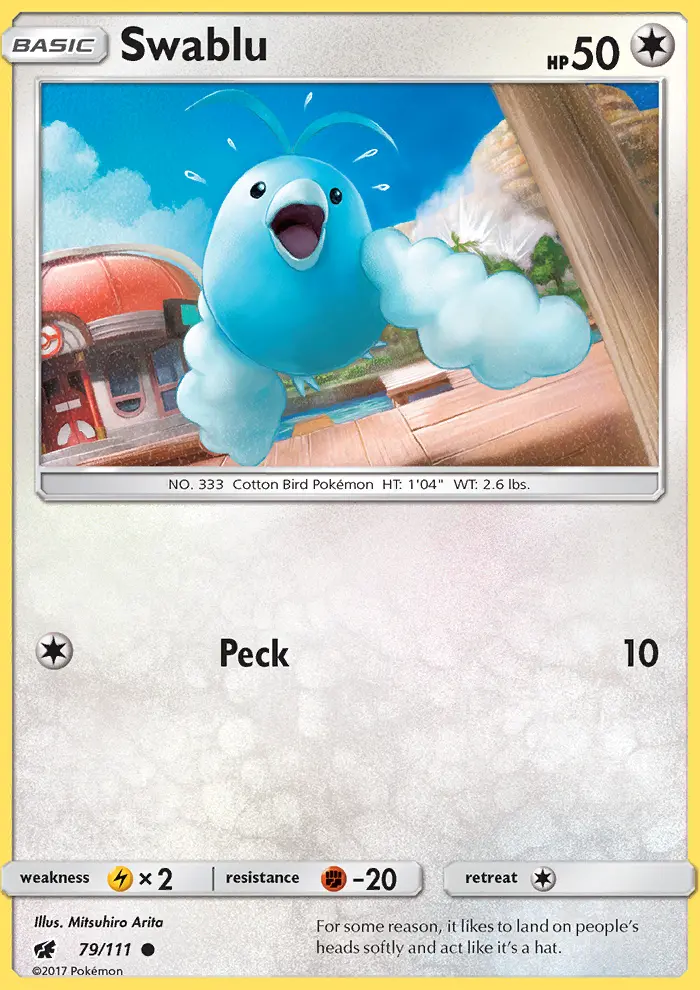 Swablu card image