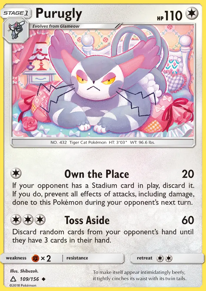 Purugly card image