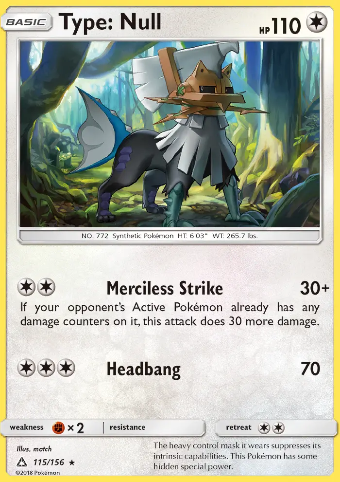 Type: Null card image