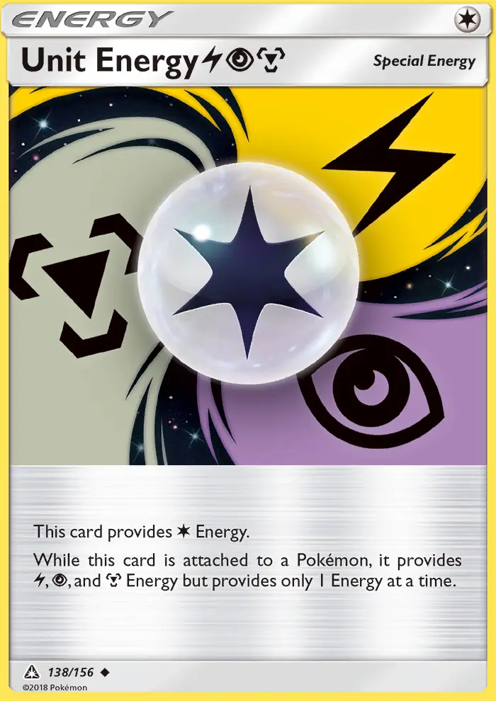 Unit Energy LightningPsychicMetal card image