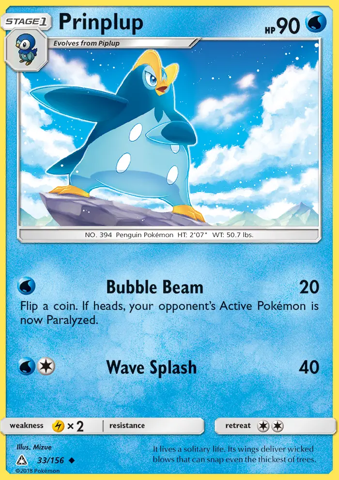 Prinplup card image