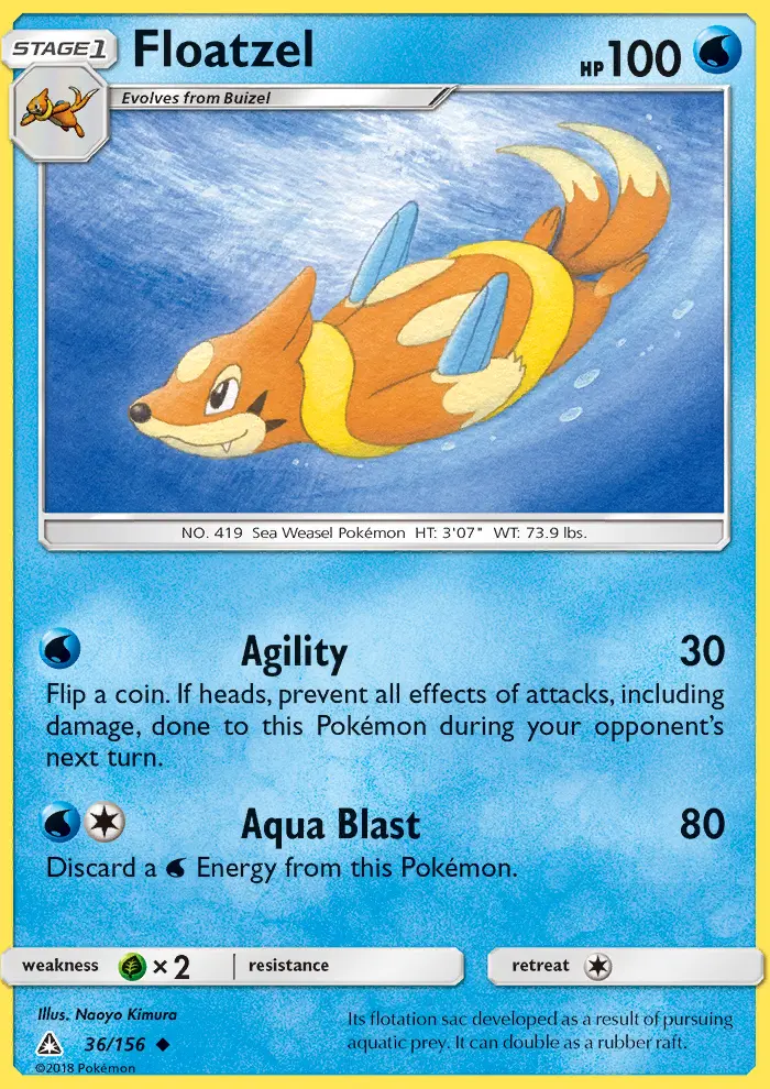 Floatzel card image