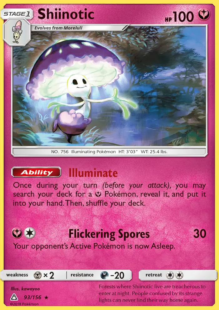 Shiinotic card image