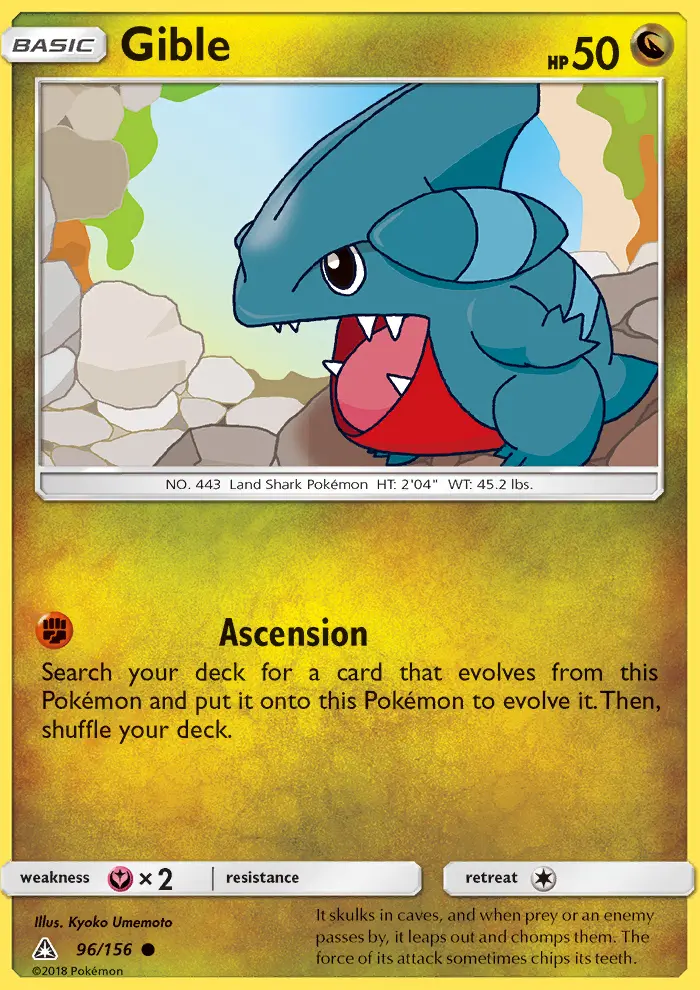 Gible card image