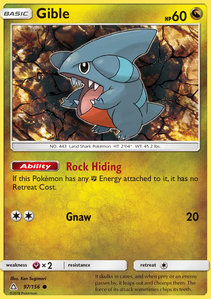 Gible card image
