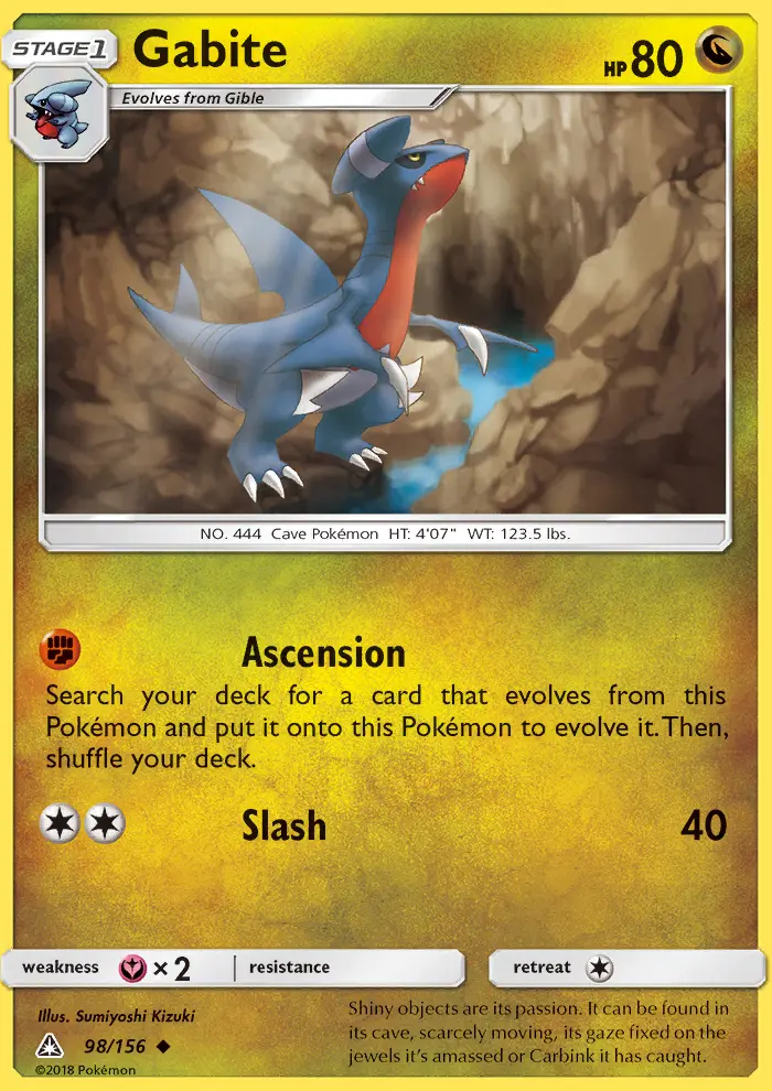 Gabite card image