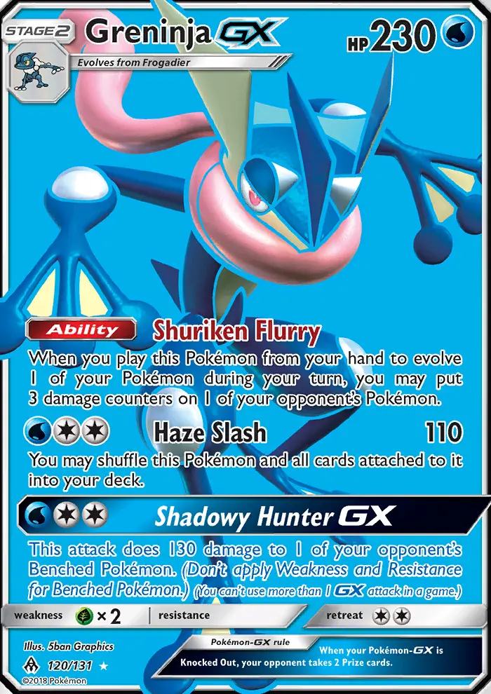 Greninja GX card image