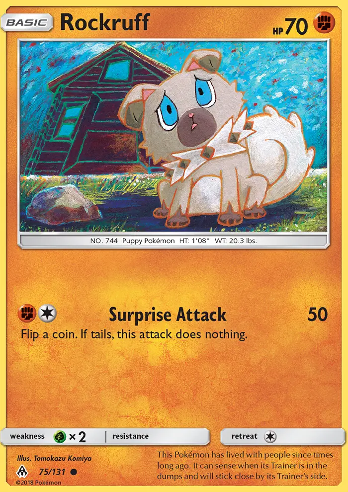 Rockruff card image