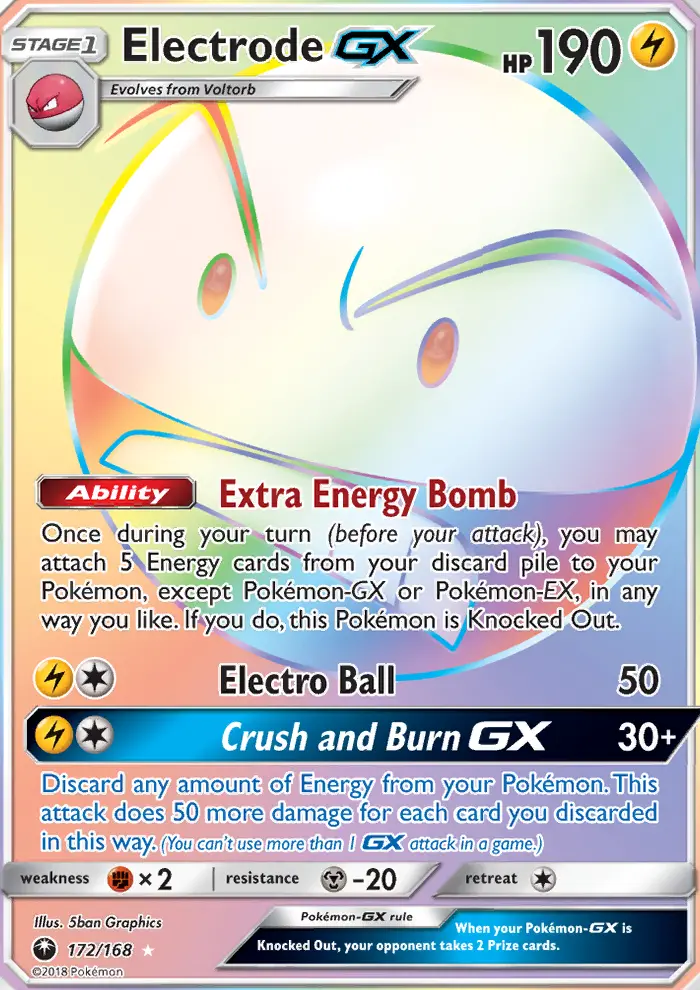 Electrode GX card image