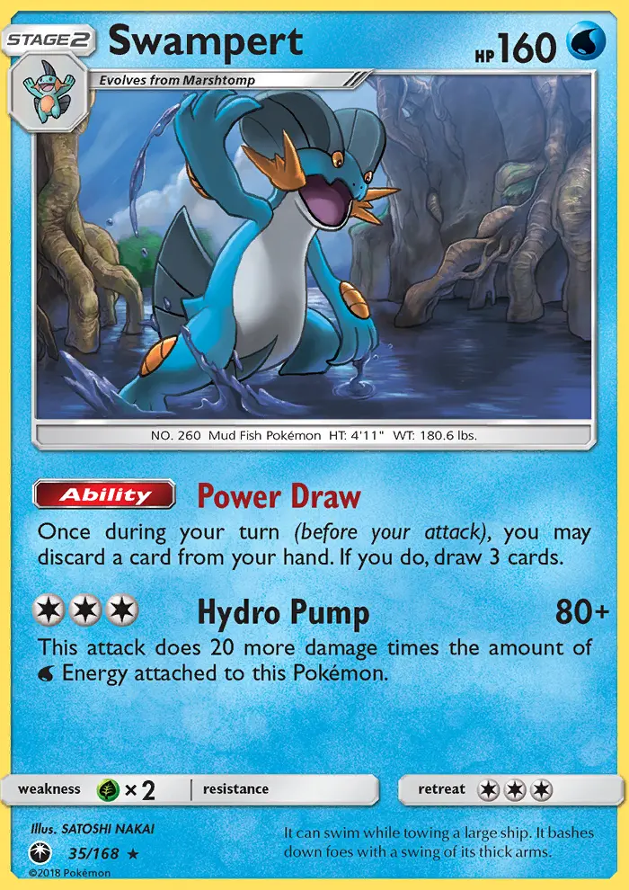 Swampert card image