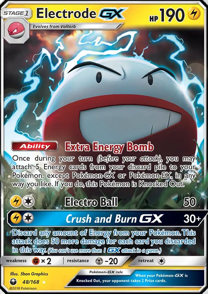 Electrode GX card image