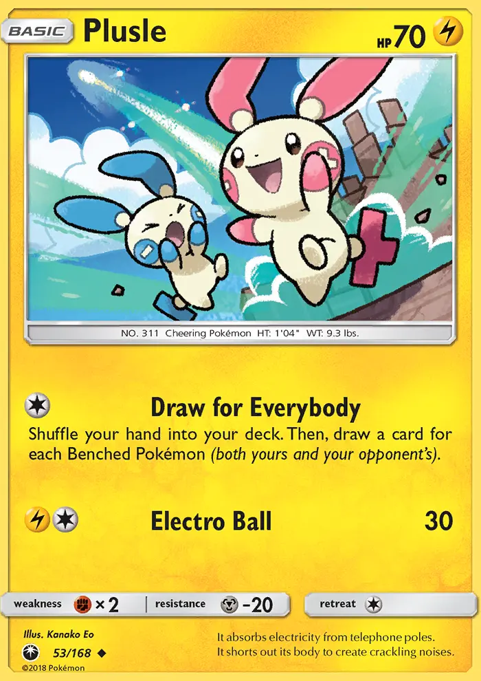 Plusle card image