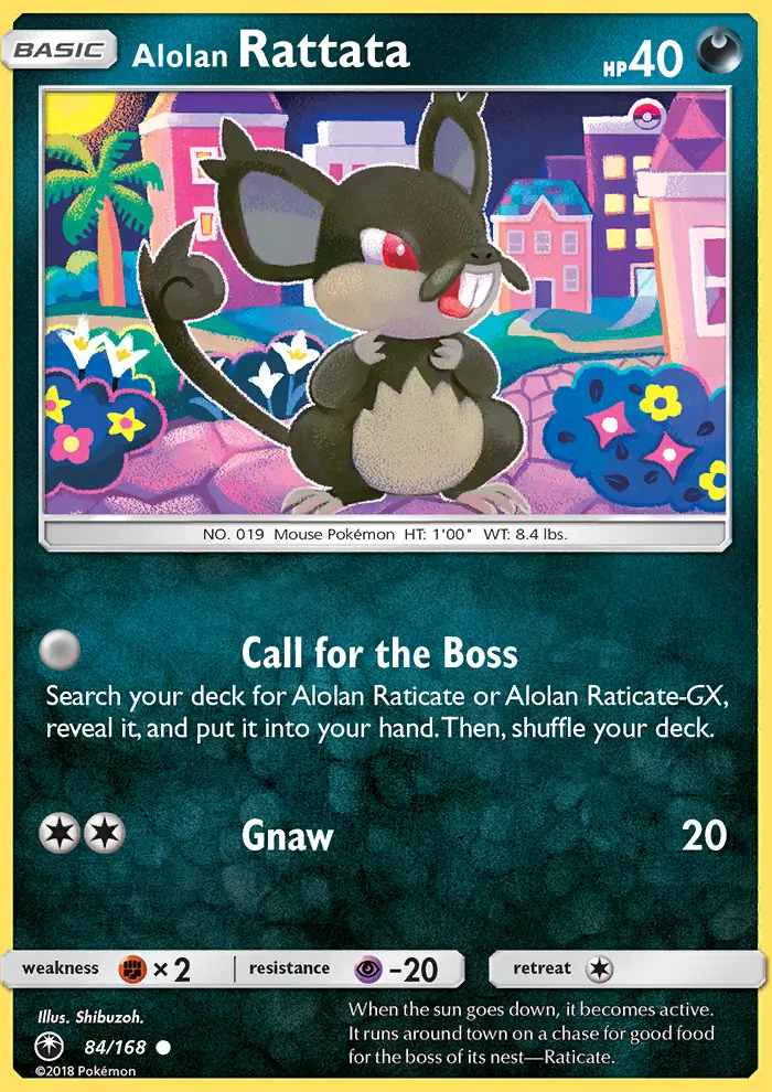 Alolan Rattata card image