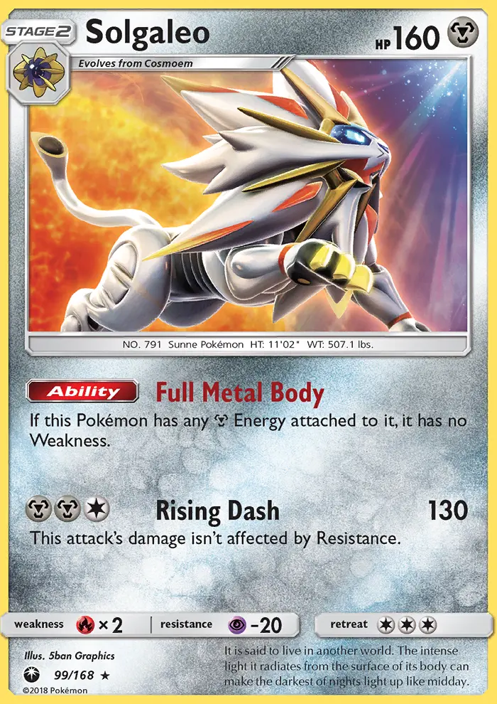 Solgaleo card image