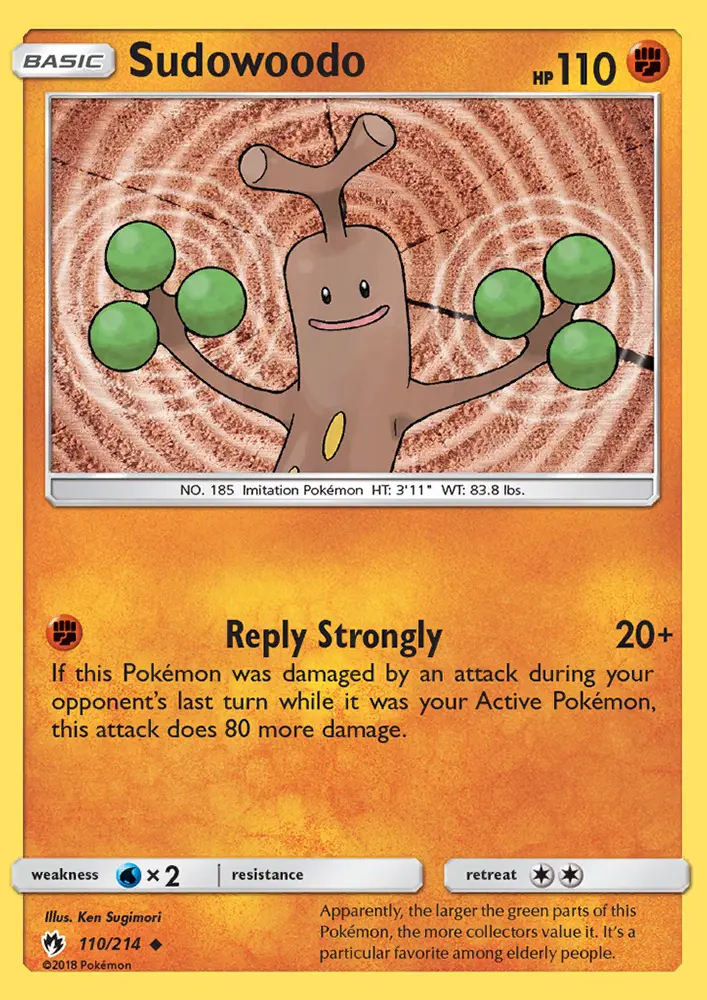 Sudowoodo card image
