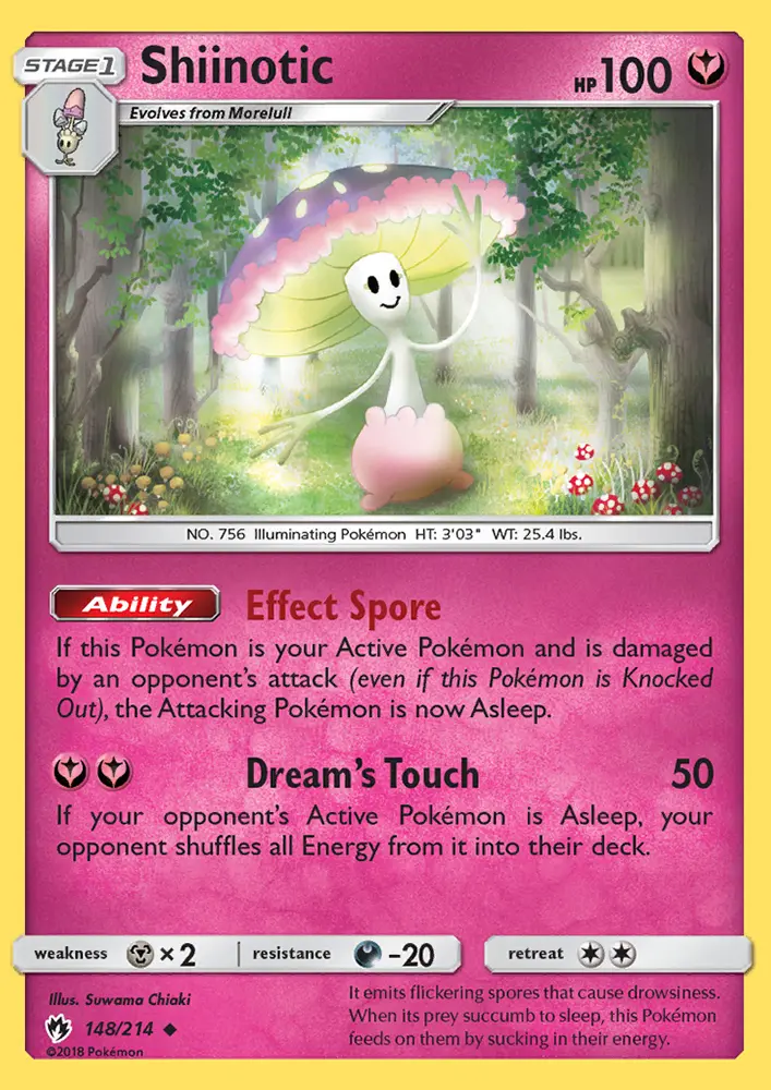 Shiinotic card image