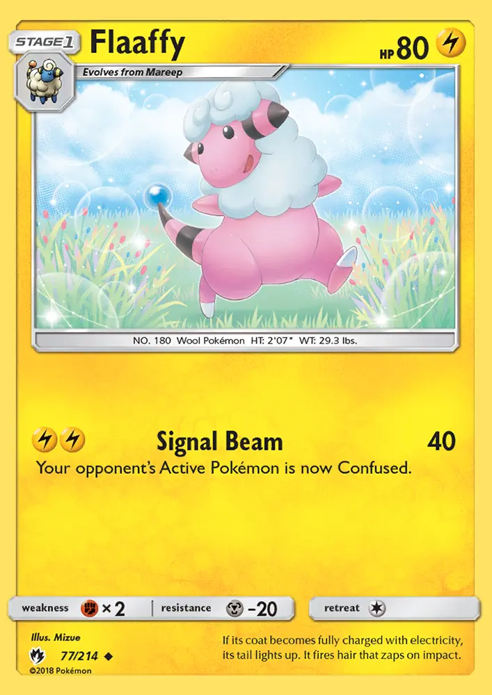 Flaaffy card image