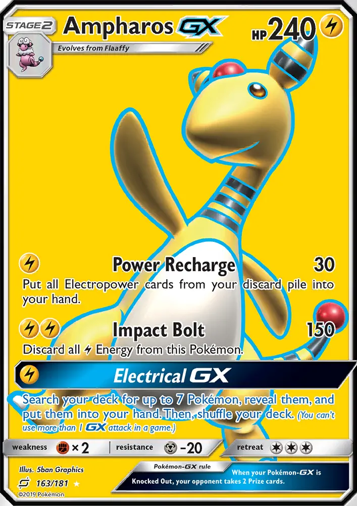 Ampharos GX card image