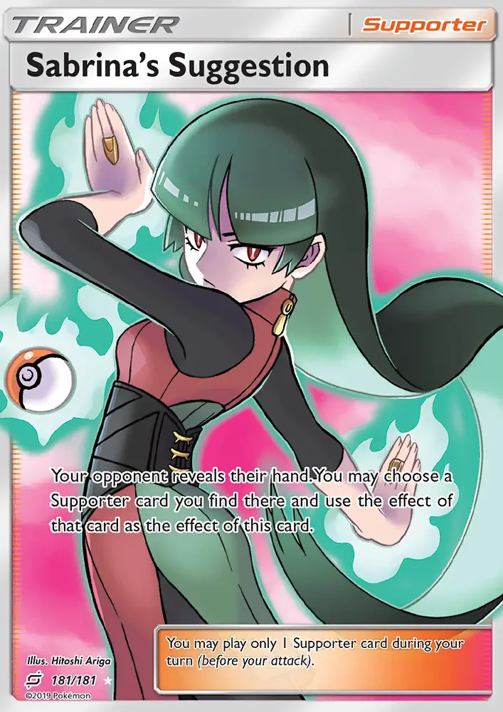 Sabrina’s Suggestion card image