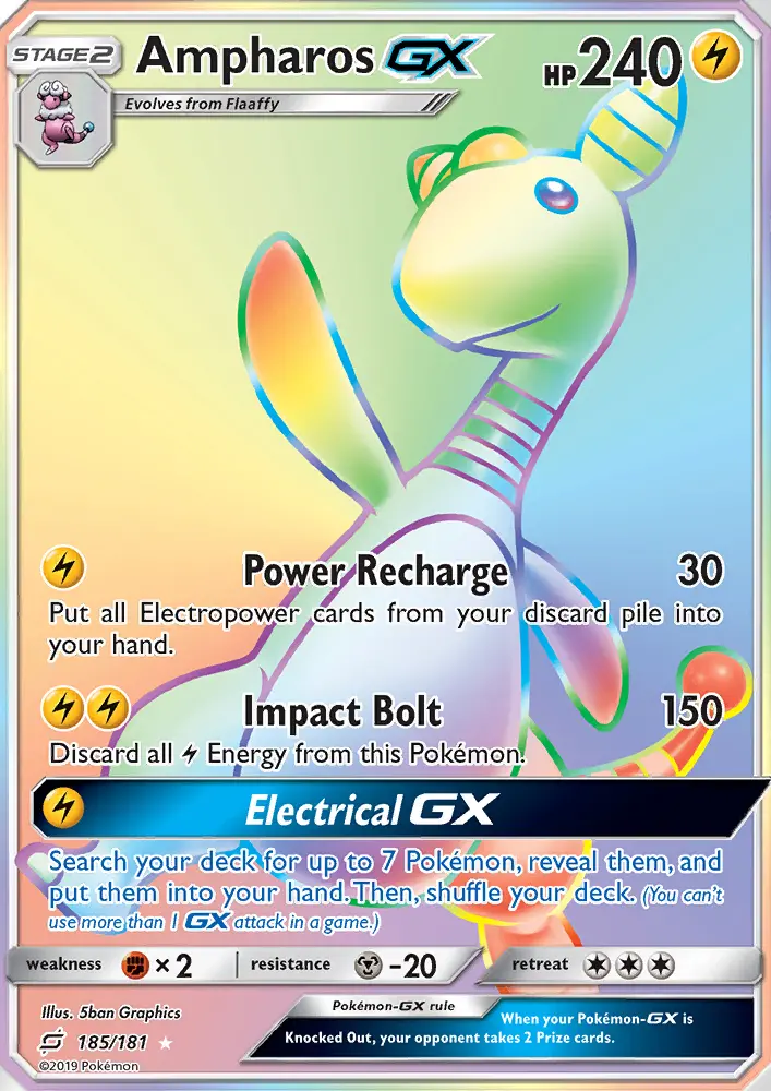 Ampharos GX card image