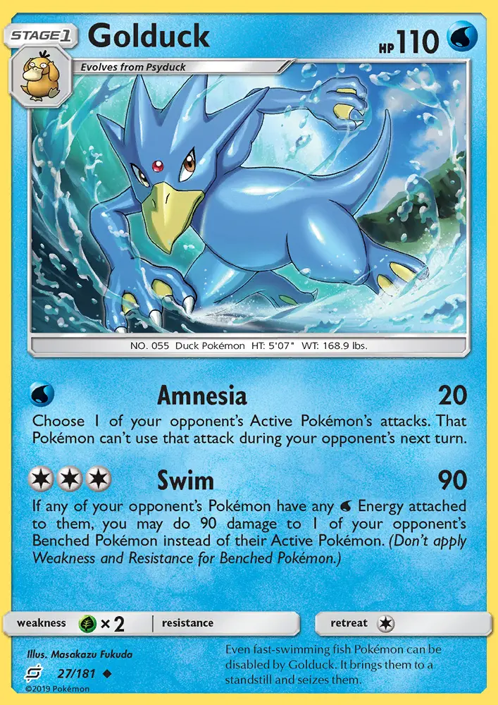 Golduck card image