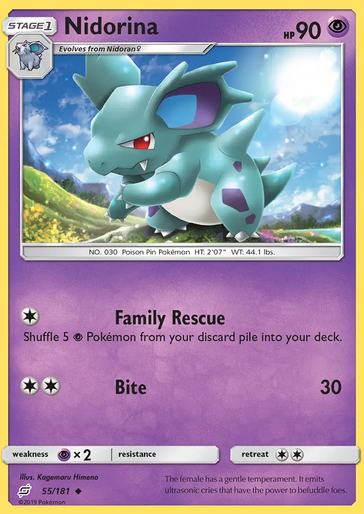 Nidorina card image