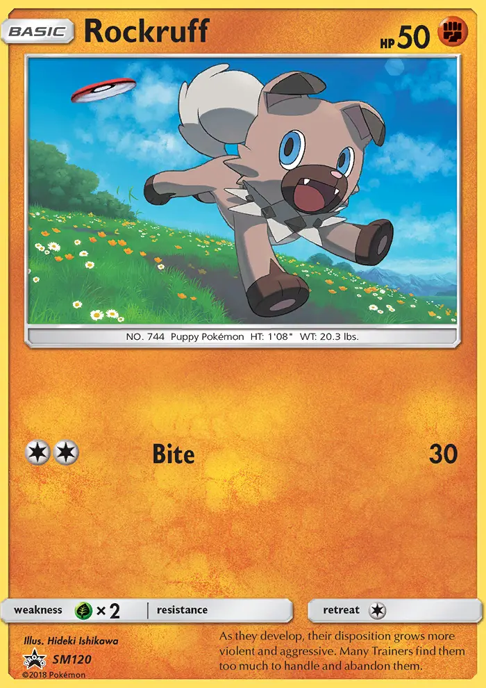 Rockruff card image