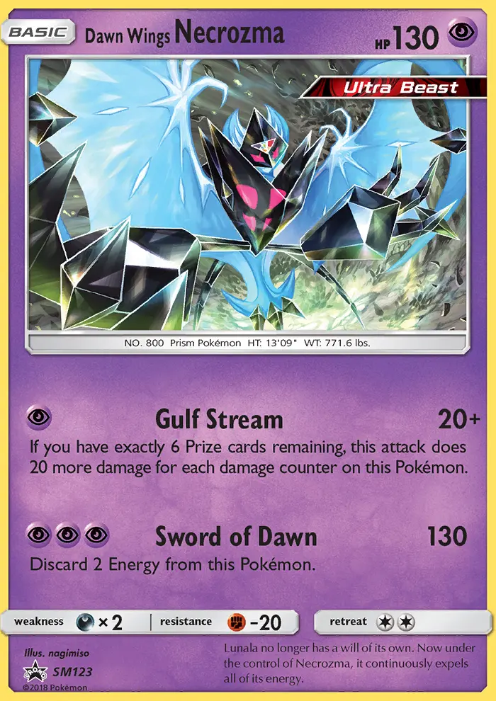 Dawn Wings Necrozma card image
