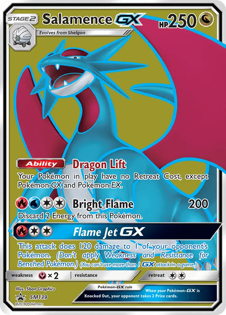Salamence GX card image