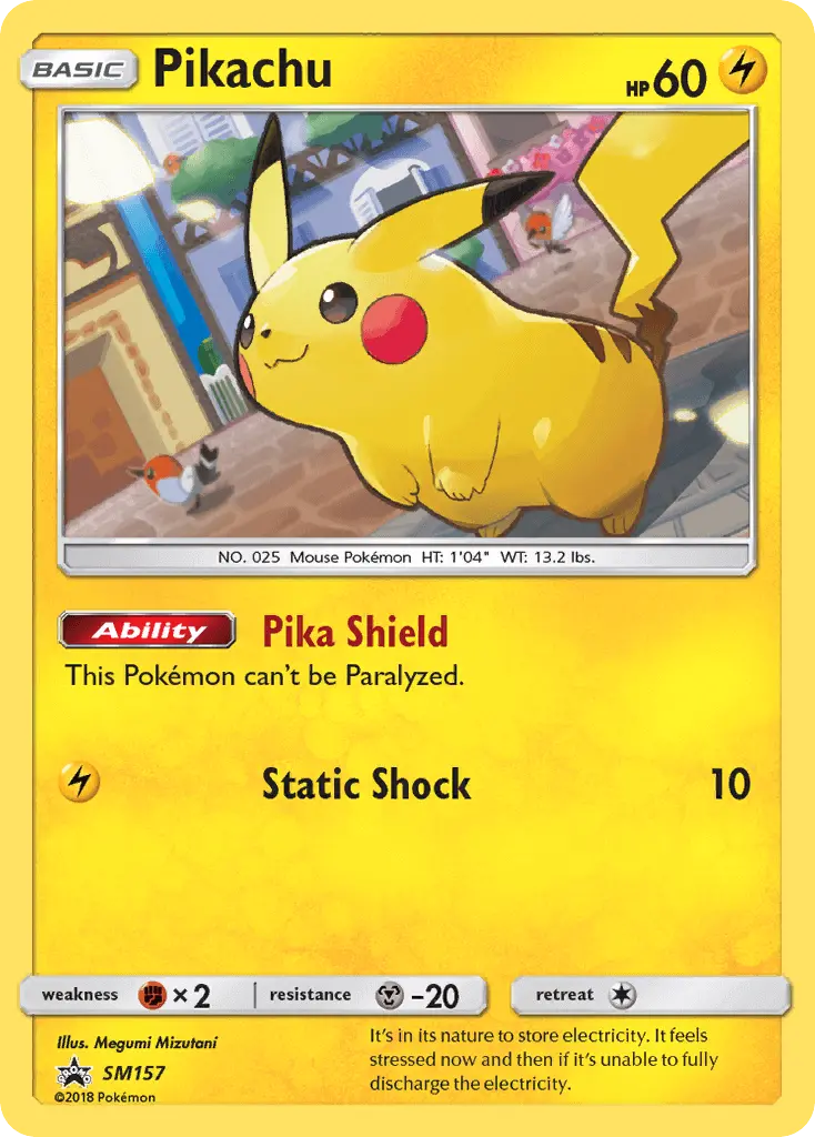 Pikachu card image